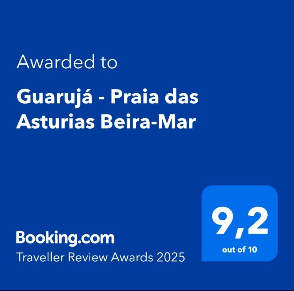 Guarujá - Praia das Asturias Beira-Mar Exterior foto